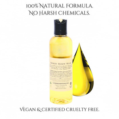 Lemon Eucalyptus Massage & Body Oil | 4 Oz Plant-Based Essential Oil Scented