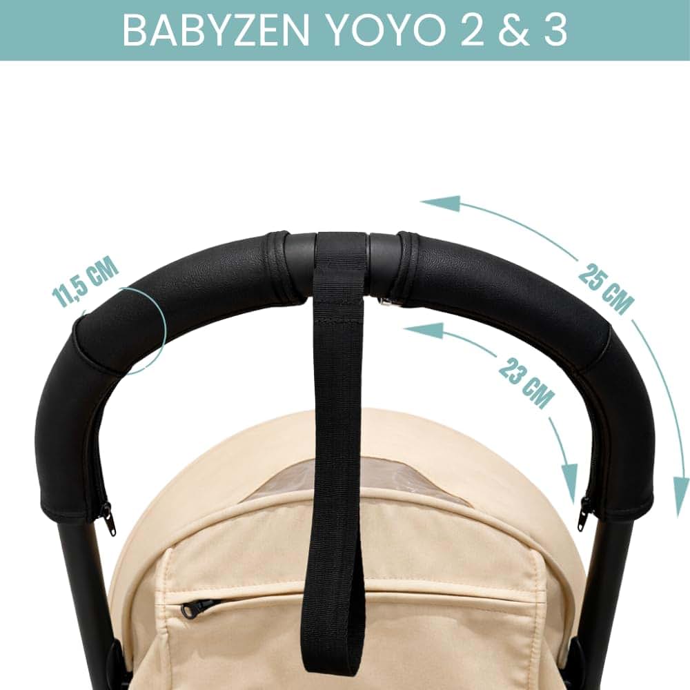 Protec Tif Handlebar Covers For Babyzen Yoyo² - Synthetic Leather (photo 3)