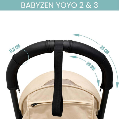 Protec Tif Handlebar Covers For Babyzen Yoyo² - Synthetic Leather (photo 3)