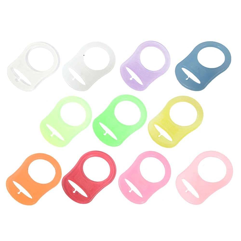 I Craft for Less MAM Ring Button Style Pacifier Adapter - Mixed Colors