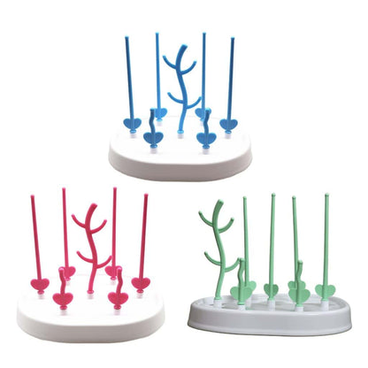 Gllehkt Baby Bottle Drying Rack Foldable