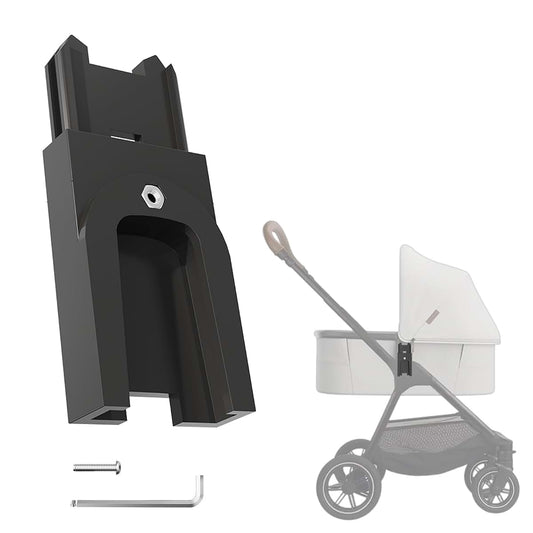 Katywixu Bassinet Connector for Uppababy V1/V2/V3 to Nuna Triv Next & Swiv Strollers