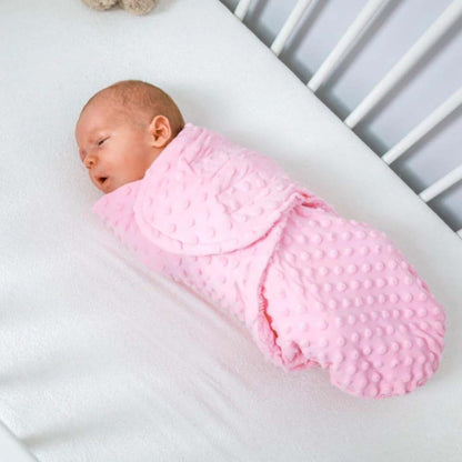 VogueNotion Apparel Newborn Swaddle Wrap 1 Piece, 0-6 Months Unisex. (Pink, OS) (photo 2)