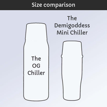 CERES CHILL Mini Breastmilk Chiller Demigoddess, 12 oz, Stainless Steel, Sunset Ombre
