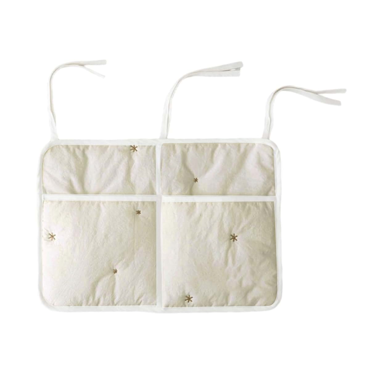 Blulily Baby Bed Storage Bag With Single Double Pocket