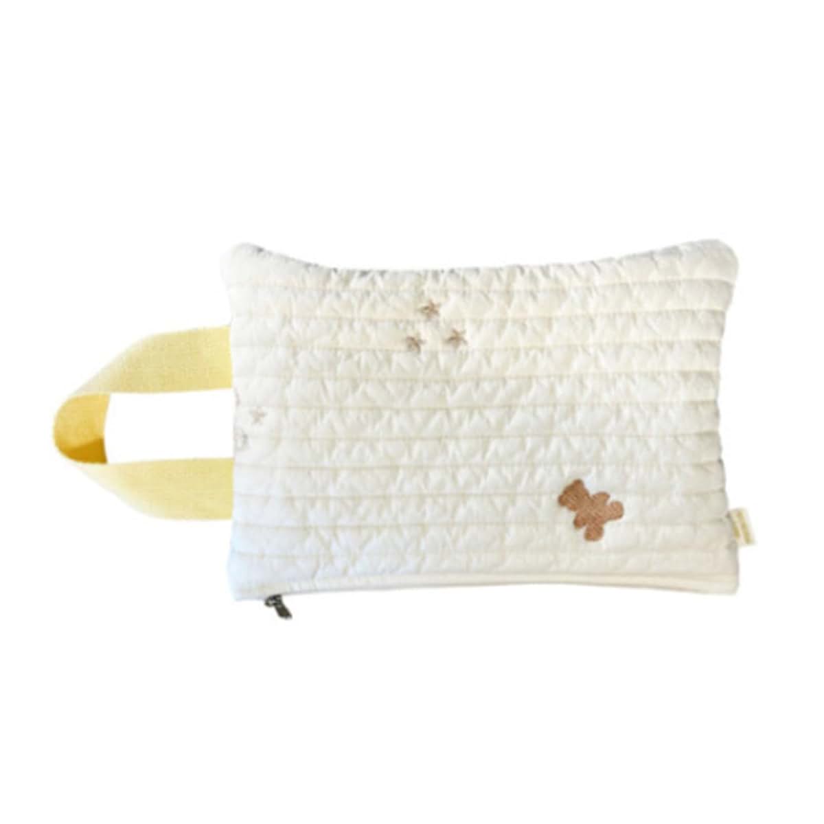 DIIOOMIEEU Cotton Wipes Dispenser Refillable Wipe Holder Travel Wet Wipe Container Baby Wipe for Car Stroller Indoor