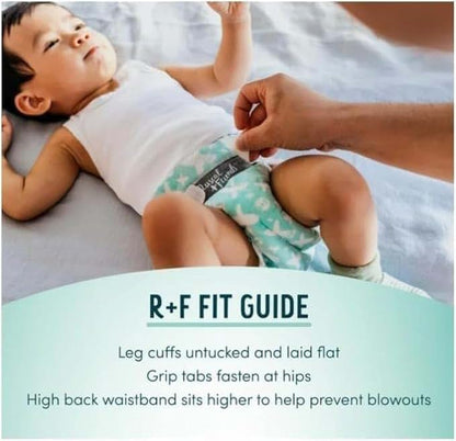 Rascal + Friends New~Born Premium Diapers, 96 Count, 1 Pack