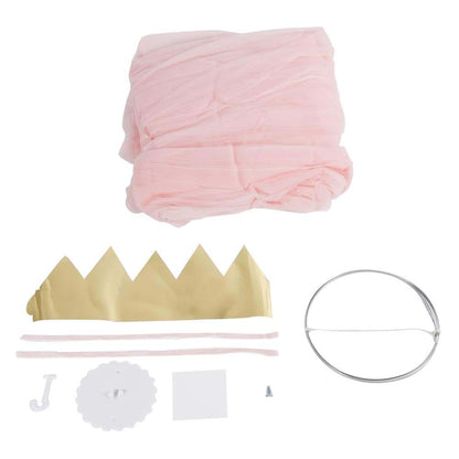 LiebeWH Bed Canopy Net With Hanging Hook For Toddler Nursery Decor