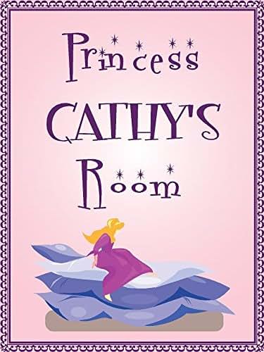 Any And All Graphics Princess Cathy Room Pink Sign