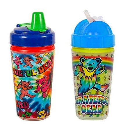Daphyls Grateful Dead Sippy And Straw Cup Combo
