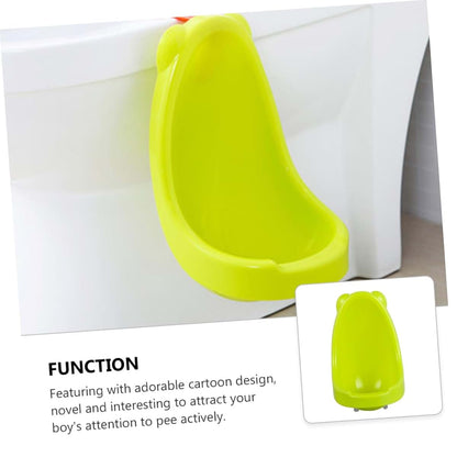 IWOWHERO Creative Baby Boy Standing Potty Trainer Urinal PP Light Green