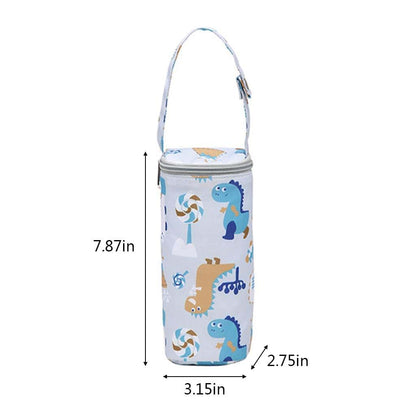 SHITINGRM Milk Water Warmer Insulated Bag Baby Nursing Bottle Heater Freshness Preserved Feeding Bottle Tote Bag for