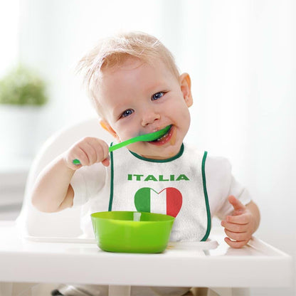 Toddler & Baby Bib Burp Cloths - 100% Cotton Terry Design