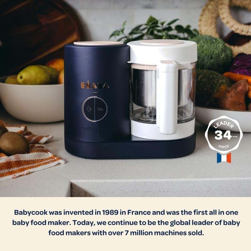 Béaba Babycook Neo Baby Food Maker In Midnight, 42 Oz (photo 3)