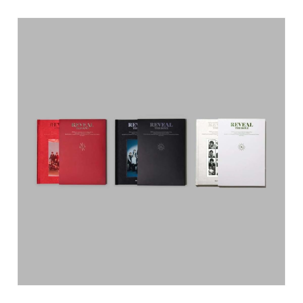 DREAMUS THE BOYZ REVEAL Reissue 1st Album CD+Booklet+Postcard+Film photocard+Selfie photocard+Scratch fortune