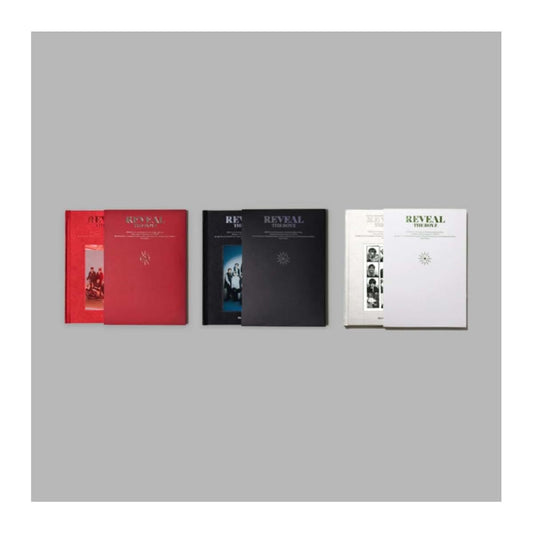 DREAMUS THE BOYZ REVEAL Reissue 1st Album CD+Booklet+Postcard+Film photocard+Selfie photocard+Scratch fortune