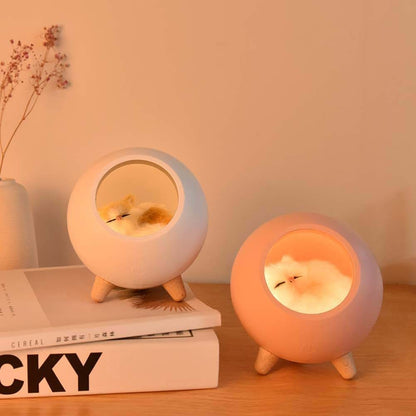 DesirePath Kids Cat Night Light With Stepless Dimming (photo 3)