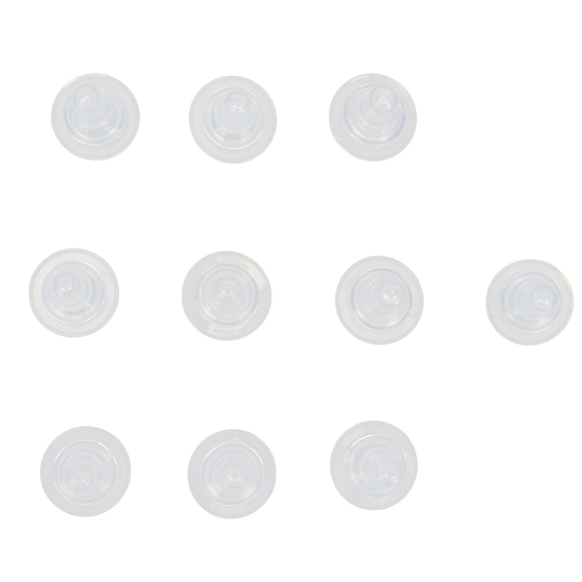 10 Pack Silicone Livestock Nursing Nipples for Lambs, Goats, Sheep, and Cattle