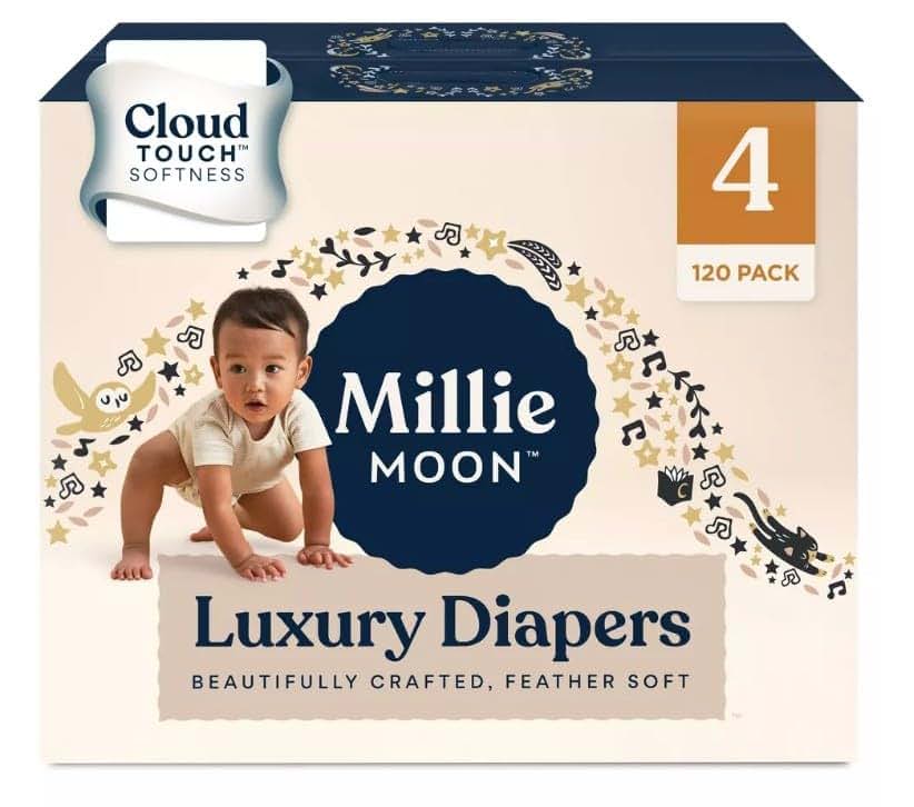 Generic Milli Moon Luxury Diapers Size 4