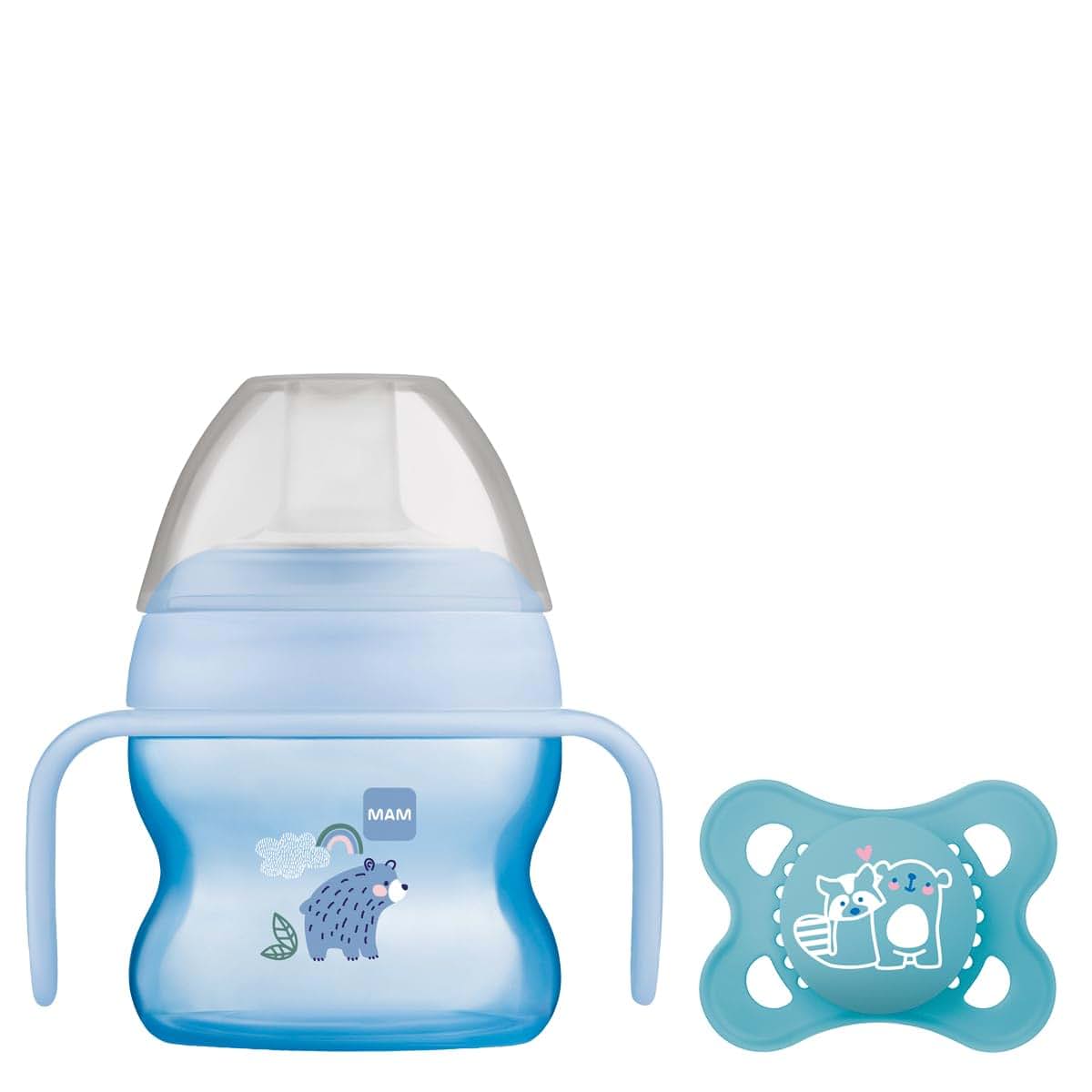 MAM Starter Cup Soother, 150 ml, Blue