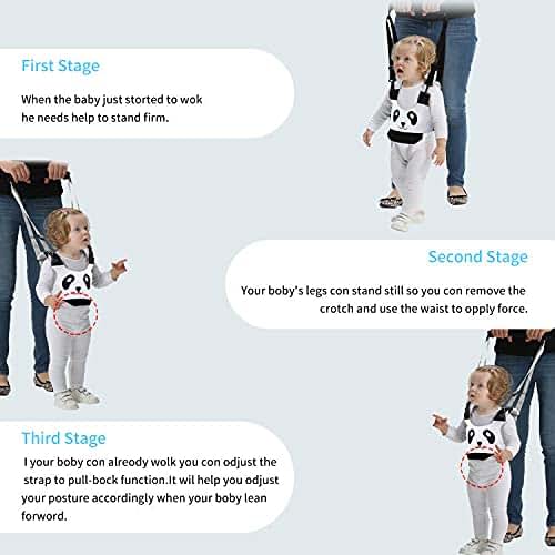 SHIJUNHE Handheld Baby Walker Harness White (photo 4)