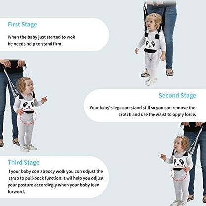 SHIJUNHE Handheld Baby Walker Harness White (photo 4)
