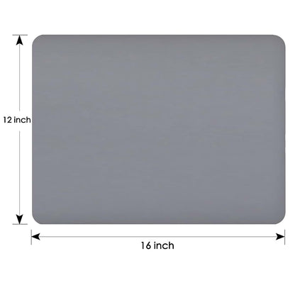 Weaving Dream Silicone Placemats For Toddlers And Kids, Gray, Set Of 2 (photo 2)