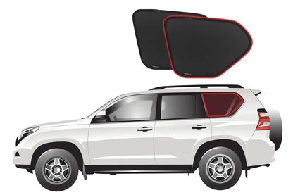 Genuine Snap Shades Port Window Shades for Landcruiser Prado | Lexus GX