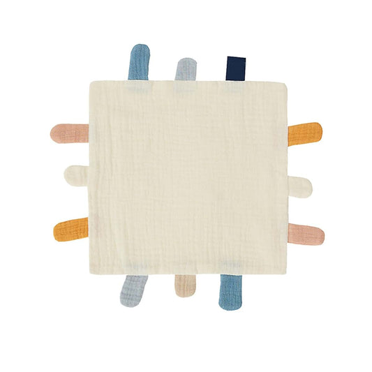 Argzm Security Blanket for Boys & Girls Cotton Soft Breathable Muslin Soothing Towel Appeasing Toy for Infant Newborn