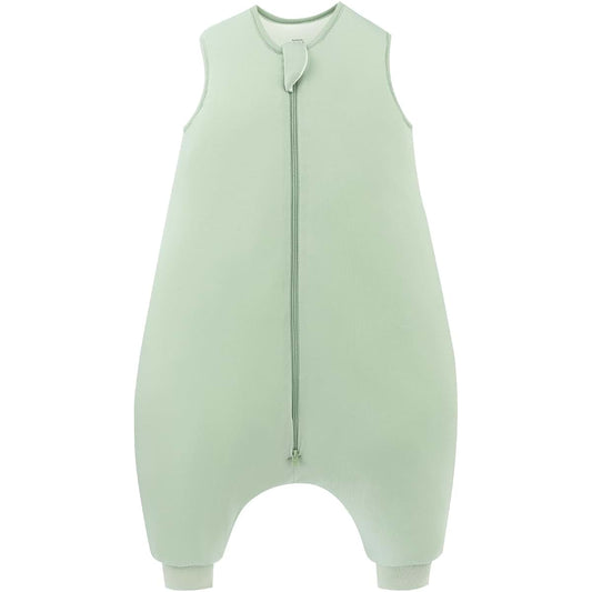 PurComfy Toddler Sleep Sack With Feet, 1.0 Tog Wearable Blanket In Sage