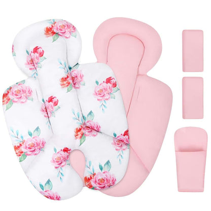Minne Baby Infant Insert, Compatible with 4Moms RockaRoo and MamaRoo, Includes 3 Strap Pad, Breathable Mesh Fabric