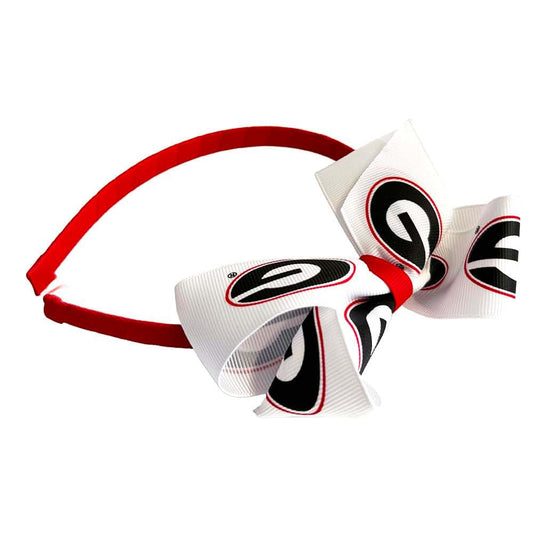Zip Sew Craft Georgia Wrapped Headband With Junior Bow - One Size Fits All - Officially Licensed