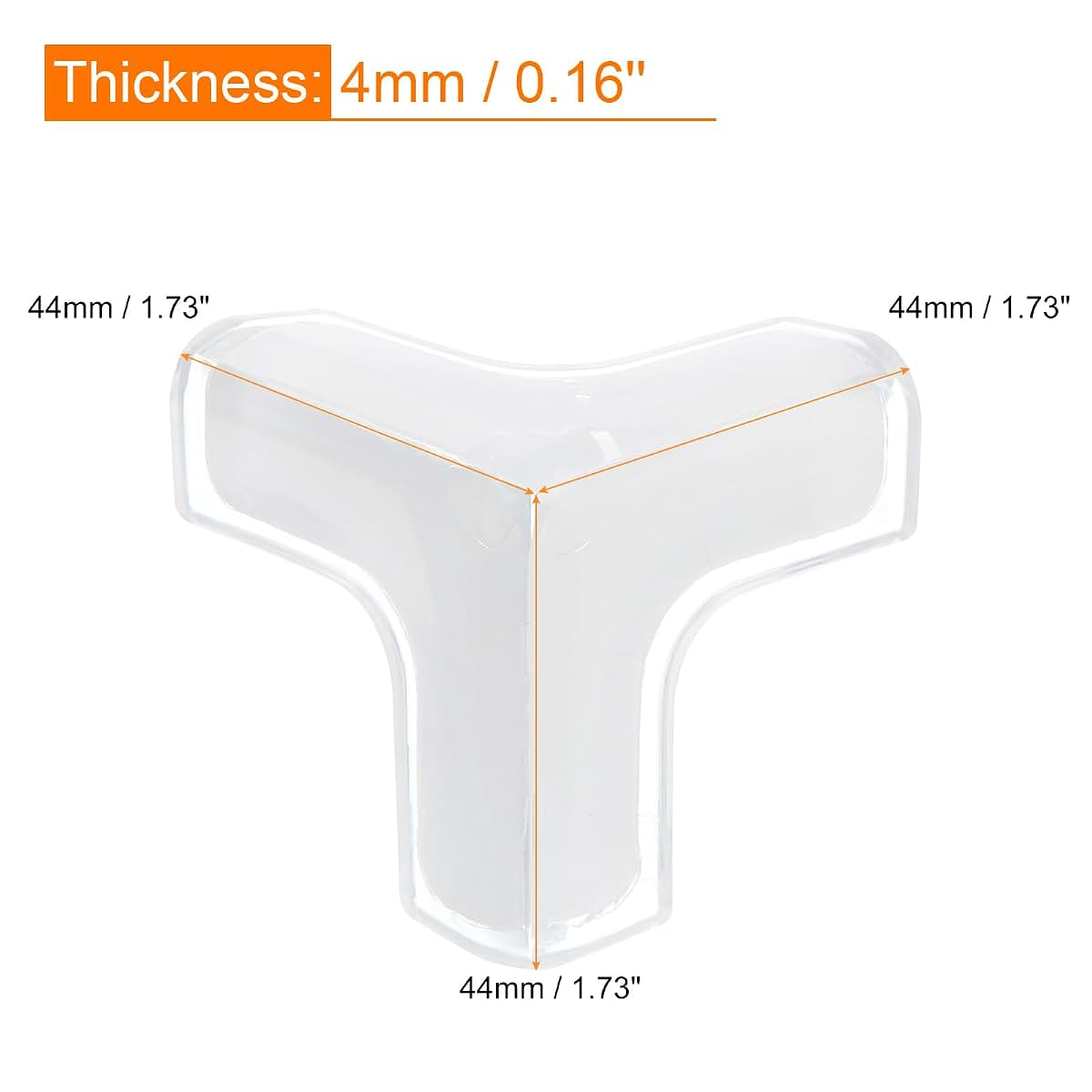 Corner Protectors T-Shape Edge Guards for Furniture