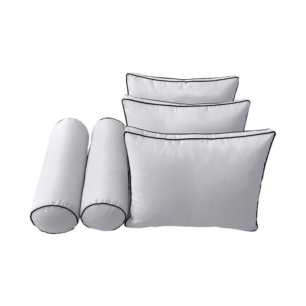 Prolinemax Style 3 Daybed Mattress and Bolster Cushion Covers, Crib Size