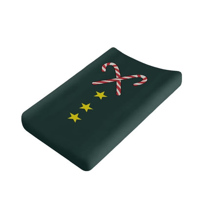 Huisefor Christmas Print Changing Pad Cover