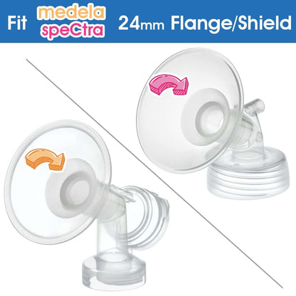 Maymom Flange Inserts 17 mm for 24 mm Shields