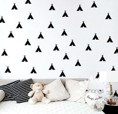 Ohongs Design Studio TeePee Wall Decal for Kids Nursery