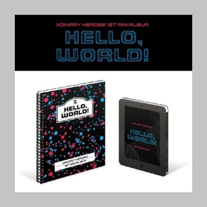 DREAMUS Xdinary Heroes Hello, World! 1st Mini Album TUTORIAL SESSION Version CD+88p PhotoBook+1p PhotoCard+1p Folding