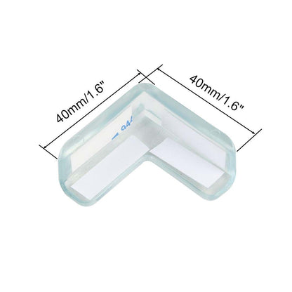 uxcell Furniture Glass Table Desk Corner Guards Edge Protector