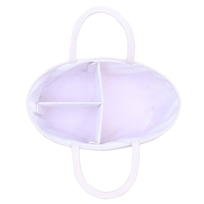 Conthfut Baby Diaper Caddy Organizer Pink Cotton Rope Nursery Storage Bin
