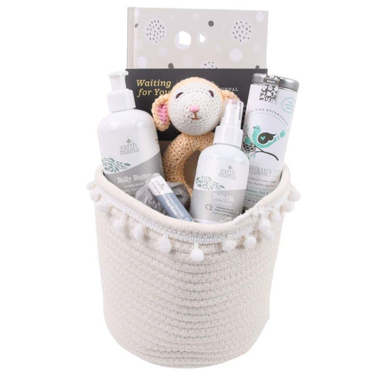 Our Green House Glow Pregnancy Gift Basket 7 Piece Set