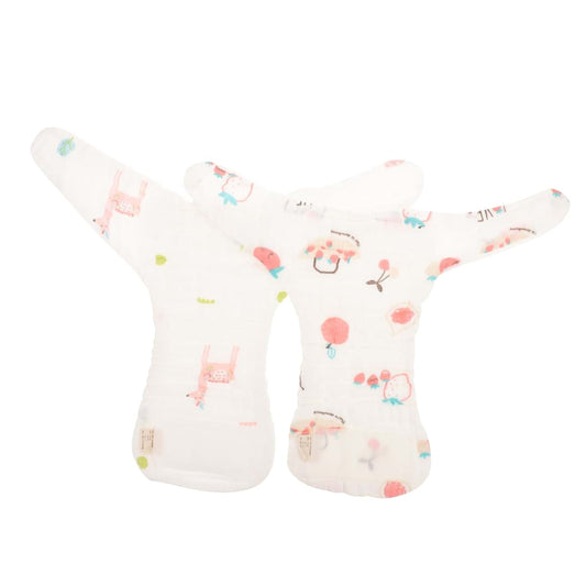 BabyOneStop Soft Cotton Newborn Diapers 2 Pack Reusable Washable Breathable
