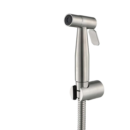 DAHSLNWKN HandheldSprayer for Toilet Brass Baby Cloth Diaper Sprayer Portable Hand Held ToiletSprayer Head withHose and