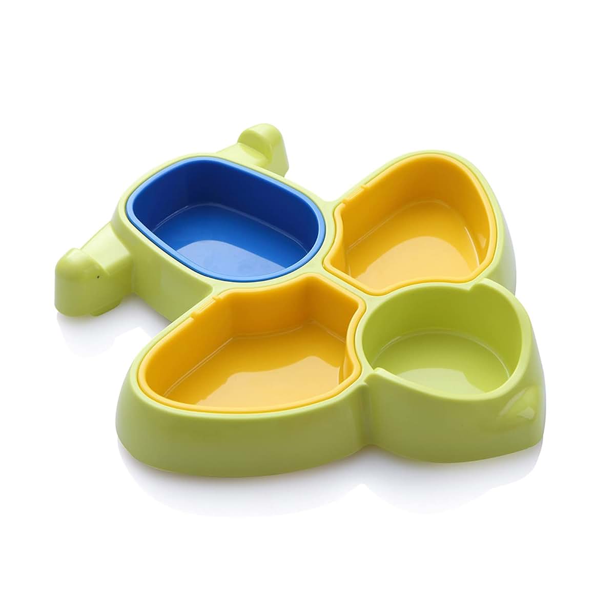 ZMYDZ 3D Airplane Shape Divided Plate For Kids (photo 4)