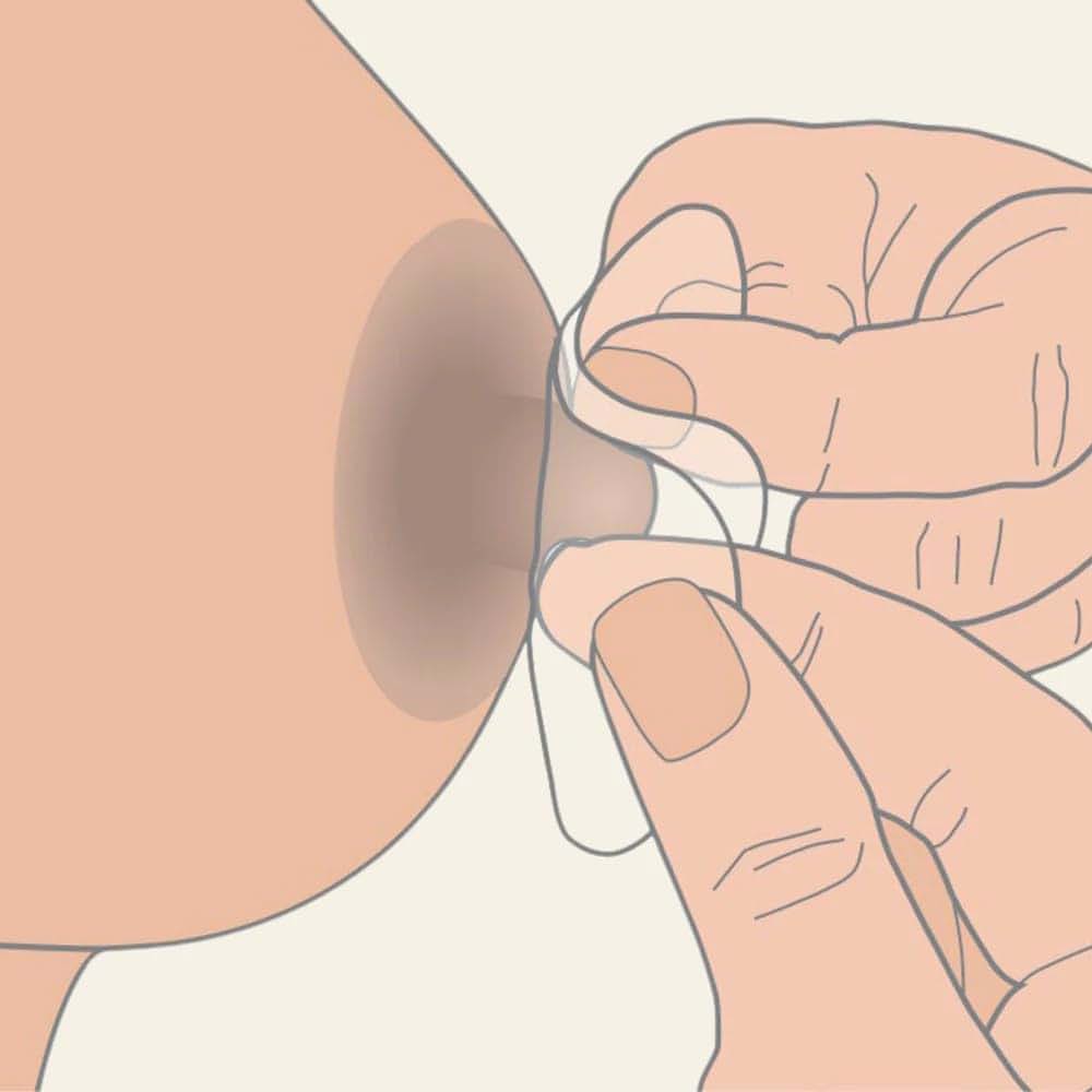 Serafine Breastfeeding Nipple Shield – Soft Silicone 16mm (photo 2)