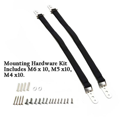 Anti-Tip TV Straps Safety Kit for Flat Screen Furniture Anchoring