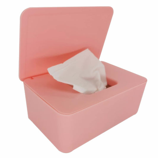 DEF Pink Wipes Dispenser Case With Sealed Lid