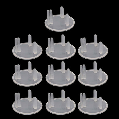 Angwang Safety Plug Protector 10-Piece Set For UK Sockets