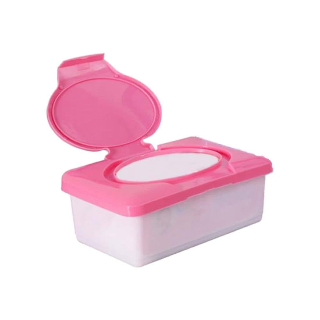 Jteyult Dry and Wet Tissue Paper Case Care Baby Wipes Napkin Storage Box Holder Container (photo 2)