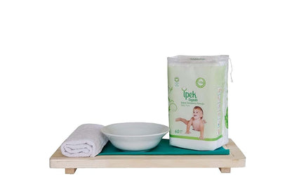 Ipek Organic Cotton Baby Dry Pads for Cleaning
